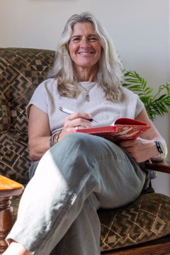 Helen-rogers-notebook-hypnotherapy-session
